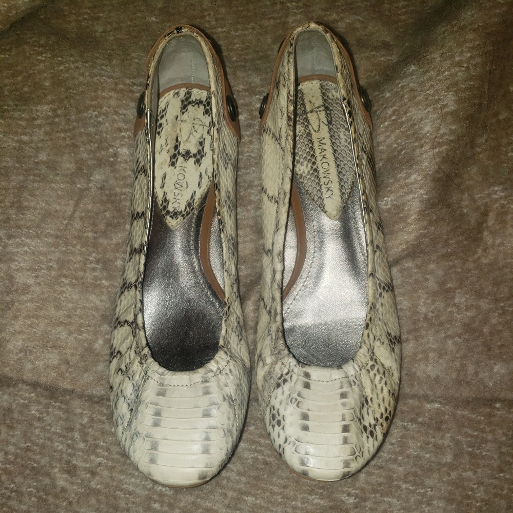 Animal skin printed Flats